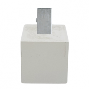 Betonvoet los voor uitneembare parkeerpalen Ø60- 102 en 70x70 mm