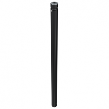 Vaste parkeerpaal 60 mm met vlakke kop om te betonneren