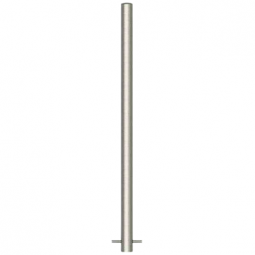 Vaste parkeerpaal rvs 60 mm om te betonneren