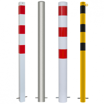 Vaste parkeerpalen Ø60-102 en 70x70 mm